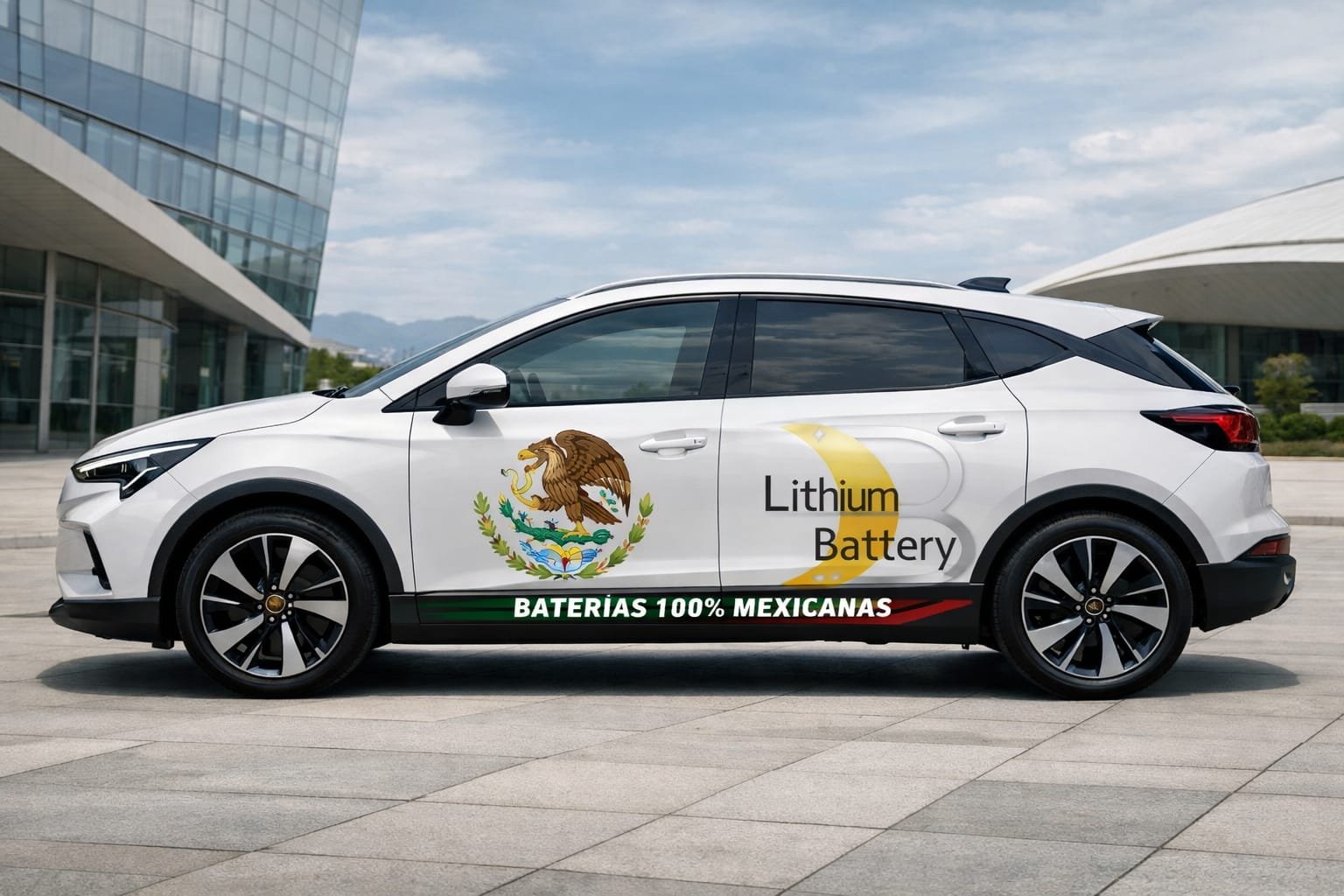 SUV Eléctrico De Luna Lithium Battery